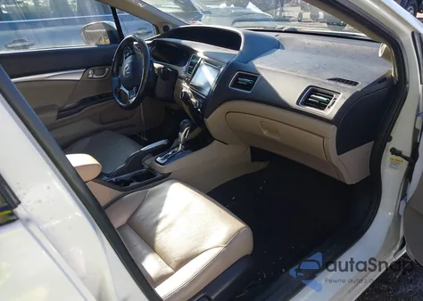 2015 Honda Civic Ex-L from USA, damaged, VIN 19XFB2F94FE041186